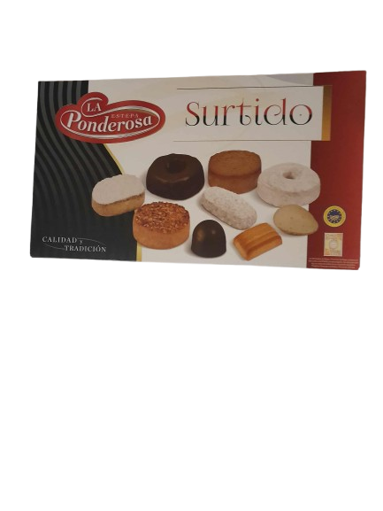 Coffret Gourmand - Assortiment Biscuits Artisanaux - La Ponderosa - 650 g