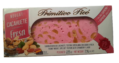 Nougat Tendre à la Fraise - Primitivo Pico - 225 g