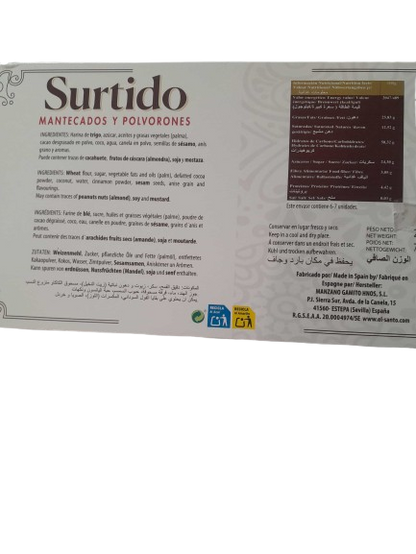 Assortiment Mantecados et Polvorones Halal - La Dulcéria - 200 g